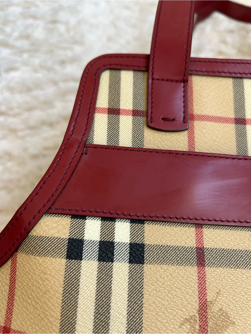Rare Burberry of London Haymarket Pet Carrier Tote - Picture 10 of 16